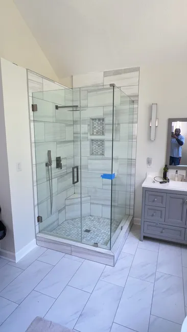 Shower Glass Installation