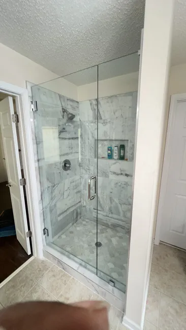 Shower Door Installation