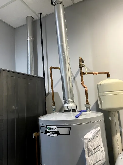 Commercial Water Heater And Expansion Tank Replacement