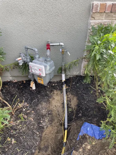 photo at Pleasant Hill, CA on Apr 21, 2026: To enhance outdoor cooking, we installed a new gas line specifically for the backyard pizza oven. T