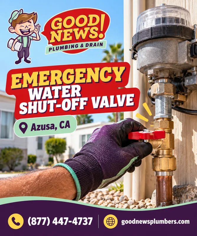 Emergency Shut-Off Valve Installation in Azusa — Azusa, CA