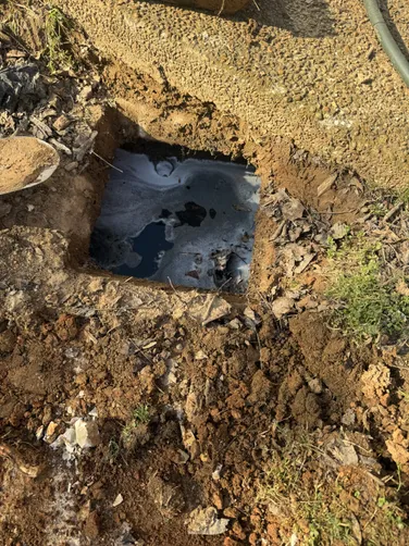 photo at Cottontown, TN on Mar 20, 2026: A failing septic system required us to conduct an exploratory dig through the drain field to identi photo at Cottontown, TN on Mar 20, 2026: A failing septic system required us to conduct an exploratory dig through the drain field to identi