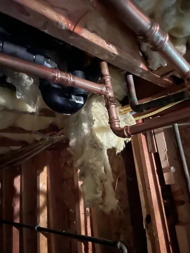 photo at Lafayette, CA on Mar 19, 2026: A leaking copper pipe connected to the water heater was causing concerns for the homeowner. We repl