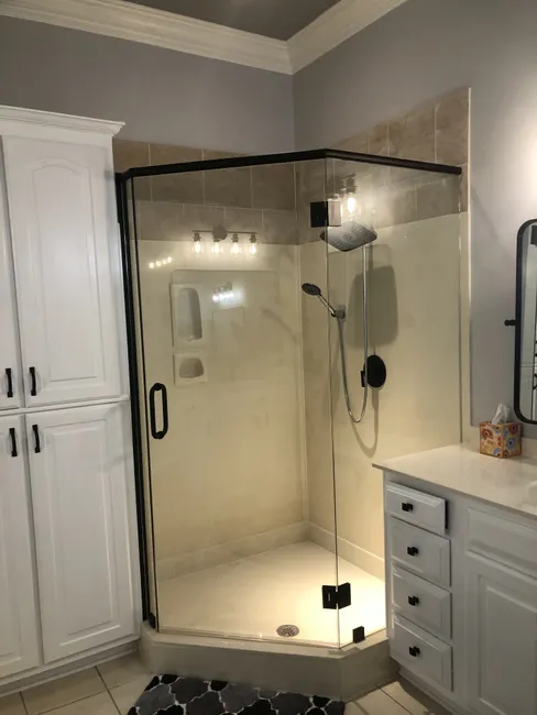 Shower Door Installation