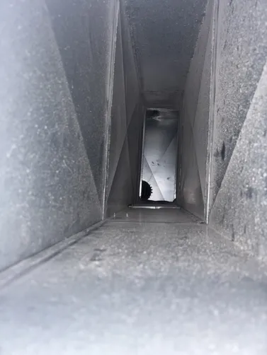 photo at Andover, KS on Aug 19, 2026: An air duct cleaning job was performed, addressing both the air ducts and the dryer vent in the bas photo at Andover, KS on Aug 19, 2026: An air duct cleaning job was performed, addressing both the air ducts and the dryer vent in the bas