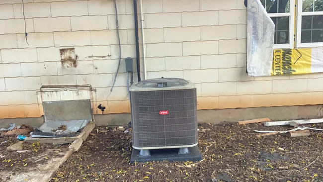 Upgraded the home's heating with a new heat pump and duct work for enhanced comfort and energy efficiency.