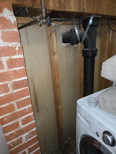 photo at Wichita, KS on Aug 25, 2026: To address a mold evaluation, we removed paint and accessed the drywall beneath to inspect a 32 sq photo at Wichita, KS on Aug 25, 2026: To address a mold evaluation, we removed paint and accessed the drywall beneath to inspect a 32 sq
