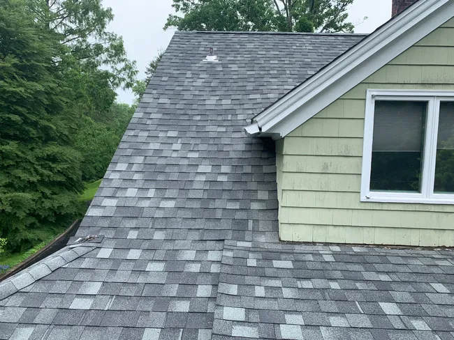 New roof with plywood 