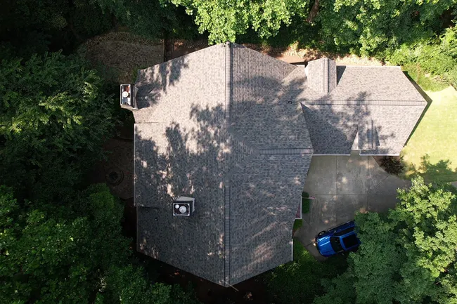 Another happy customer! This roof was paid for by Farmers Insurance. Shingles - Owens Corning Duration (Driftwood)