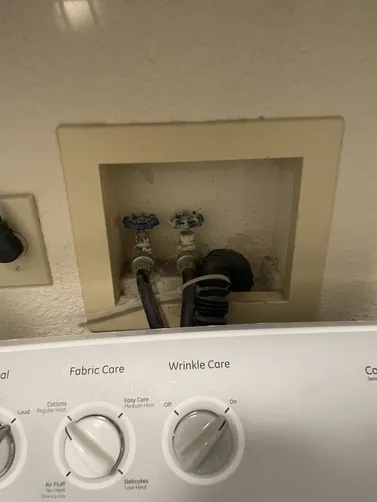 photo at Pleasant Hill, CA on Oct 22, 2025: A leaking laundry box required immediate attention to prevent further water damage. We replaced the