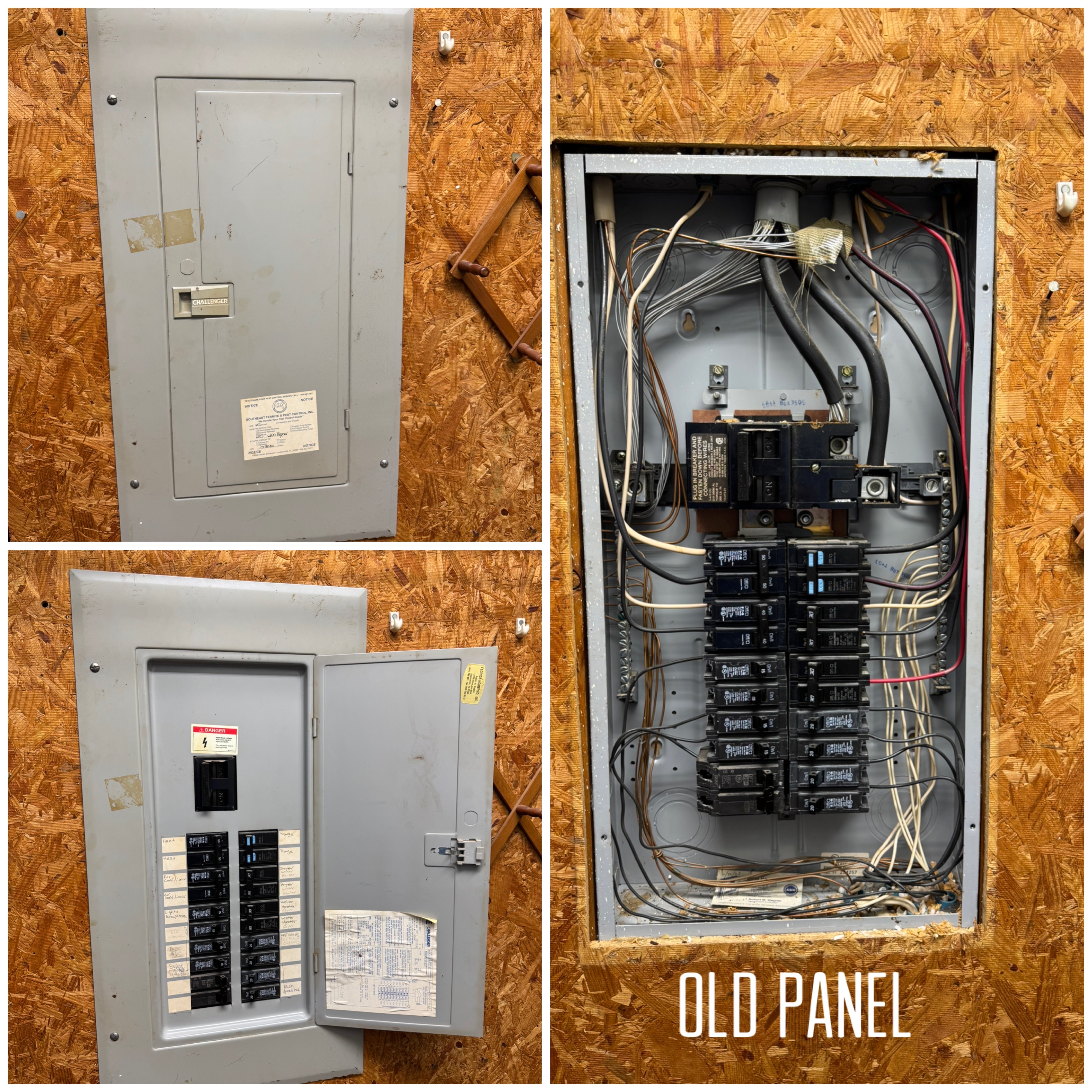 New panel with feeder breakers and whole-home surge protector in Middleburg, FL