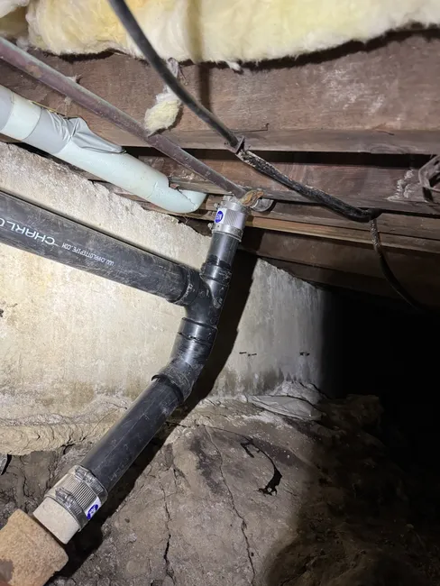 Bath-tub And Lavatory Drain Repipe