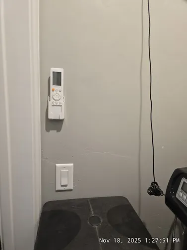 photo at Hurricane, UT on Oct 30, 2025: To enhance the functionality of the entryway mini split, we efficiently installed a remote control 