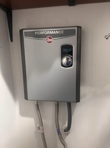 photo at Conroe, TX on Nov 03, 2025: A malfunctioning water heater can disrupt daily tasks, so we performed a thorough inspection and ma