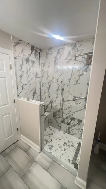 Shower Door Install