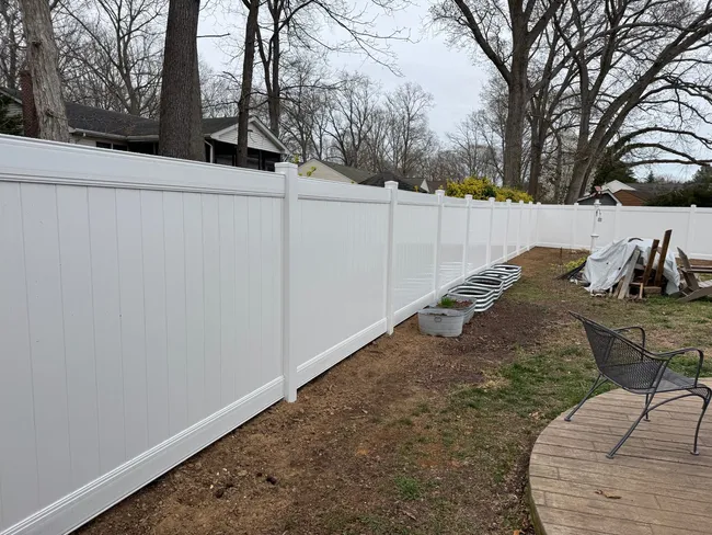 Vinyl Privacy Fence