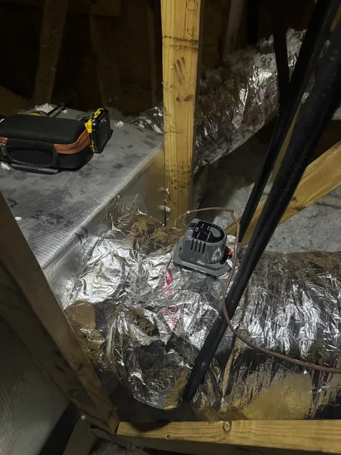 Enhanced airflow in a son's bedroom by adding a scoop to the duct, ensuring a comfortable environment.