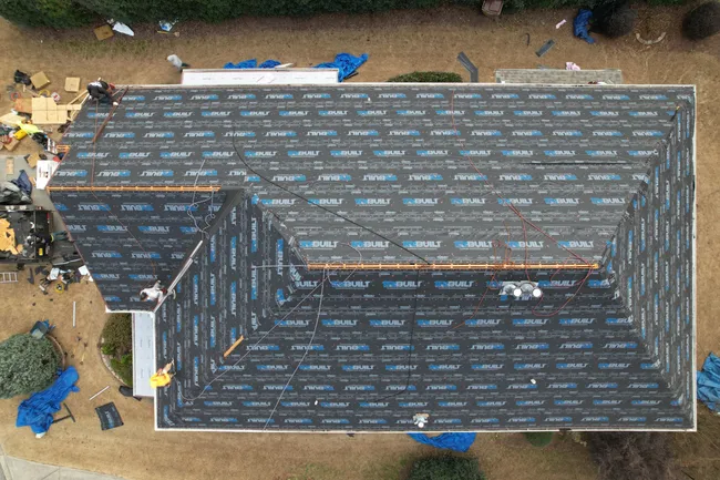 Another happy customer! Got a full roof replacement through State Farm. Owens Corning - Driftwood Duration (shingles)
