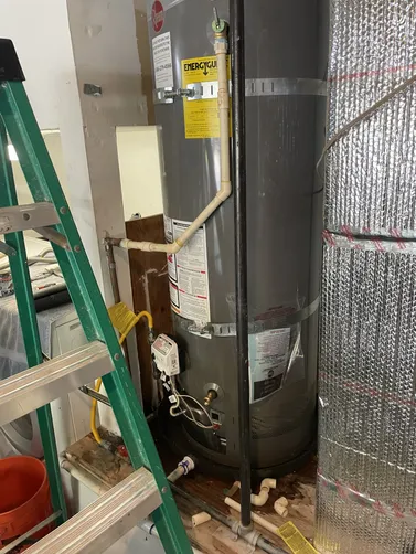 photo at Martinez, CA on Apr 24, 2026: A leaking water heater under warranty required immediate attention. We efficiently replaced the fau