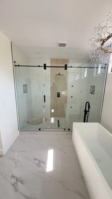 Shower Glass Installation