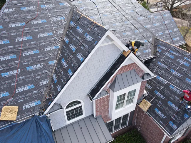 Beautiful new roof in Marietta.
