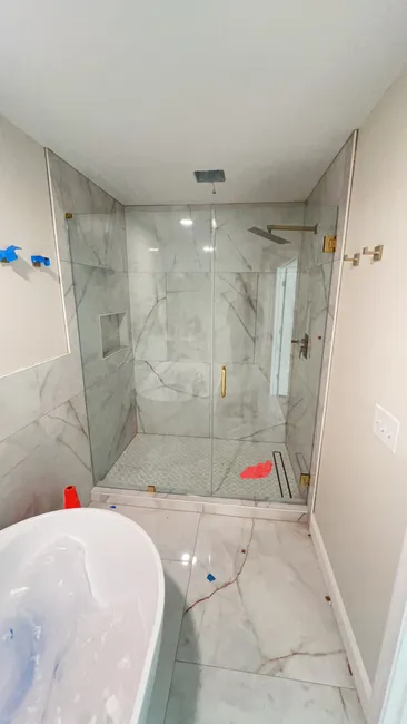 Shower Glass Install