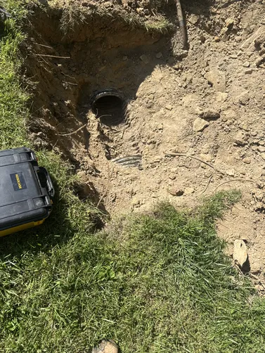 photo at Cottontown, TN on May 18, 2026: An exploratory dig was conducted in Cottontown to assess the septic system. We pumped enough from t photo at Cottontown, TN on May 18, 2026: An exploratory dig was conducted in Cottontown to assess the septic system. We pumped enough from t