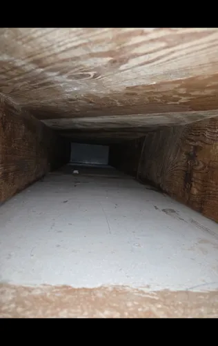 photo at Newton, KS on Sep 21, 2026: A thorough air duct cleaning was performed to address the nine vents in the homeowner's unfinished photo at Newton, KS on Sep 21, 2026: A thorough air duct cleaning was performed to address the nine vents in the homeowner's unfinished
