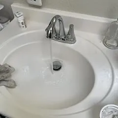 photo at Pleasant Hill, CA on Mar 17, 2026: A leaking bathroom faucet was causing inconvenience, so we promptly replaced it with a new fixture.