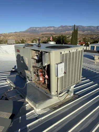 photo at LaVerkin, UT on Oct 24, 2025: A commercial service charge was completed for LV Swiss in LaVerkin. Derrick performed a thorough ev