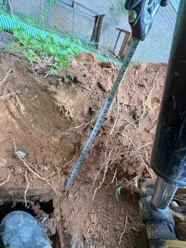 photo at Portland, TN on Jun 08, 2026: A pumping service for the septic tank was required at a residence in Portland. We dug and probed to photo at Portland, TN on Jun 08, 2026: A pumping service for the septic tank was required at a residence in Portland. We dug and probed to