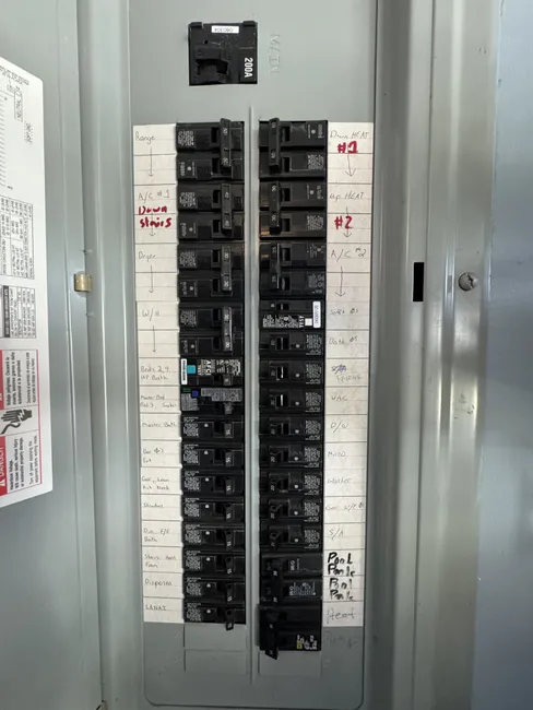 During our recent inspection, we ensured all panel connections were secure, addressing the homeowner's concerns effectively.