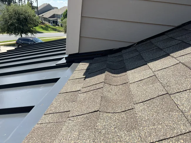 Customer chose us as their roofing contractor to make some roof repairs.