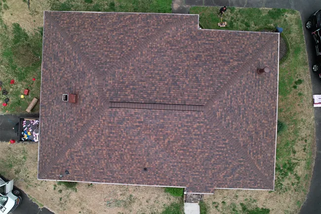 Another happy customer. We got this roof bought and approved through Auto Owners insurance. Shingles - Owens Corning (Duration) - Brownwood