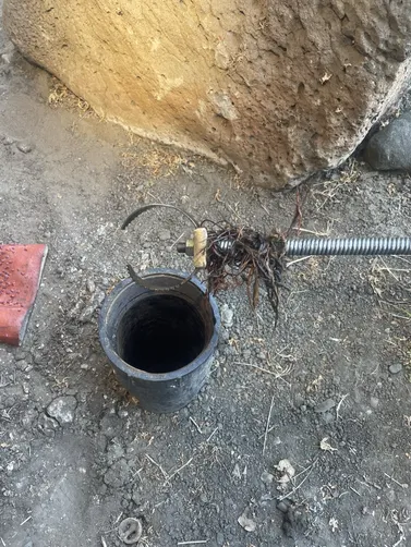 photo at Martinez, CA on Apr 07, 2026: A blockage in the main sewer line was causing issues for the homeowner. We utilized a drain machine