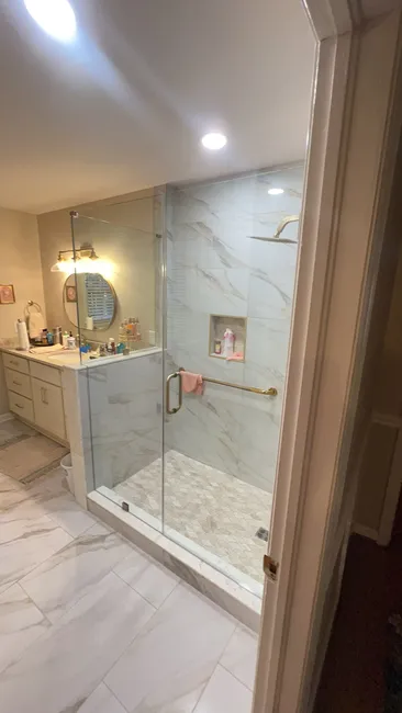 Shower Door Installation