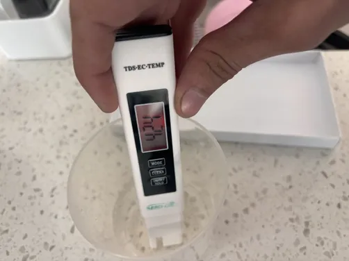 photo at Tomball, TX on Dec 02, 2025: The whole house filter required testing to assess its effectiveness. After completing the evaluatio