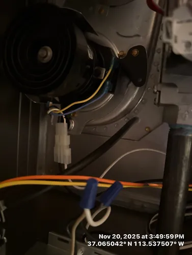 photo at St George, UT on Nov 20, 2025: A malfunctioning furnace led to a service call in St. George. We performed a comprehensive furnace 