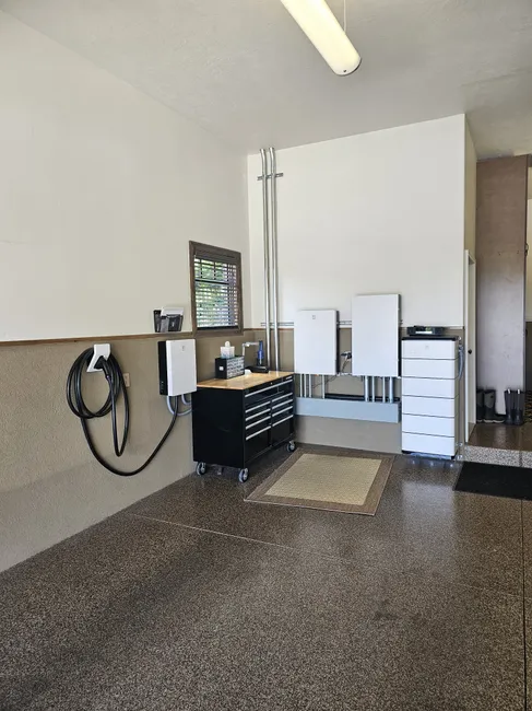 Whole Home Battery And EV Backup System