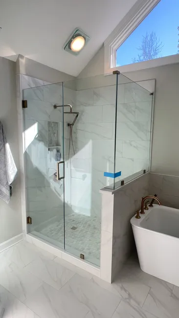 Shower Door Installation
