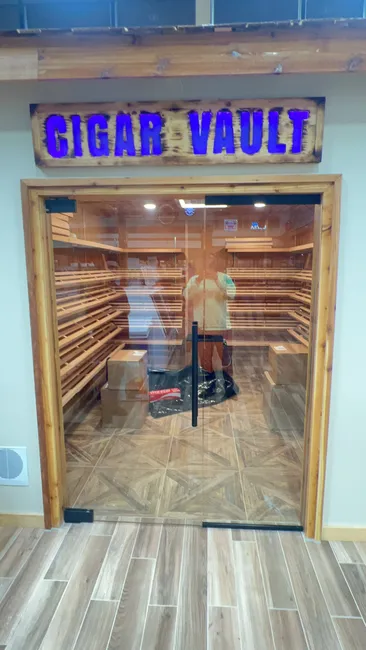 2 Panel Humidor Glass Door