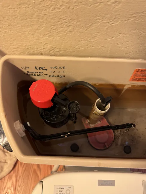 We restored functionality to this clogged toilet by clearing the blockage and replacing the fill valve, ensuring peace of mind for the homeowner.