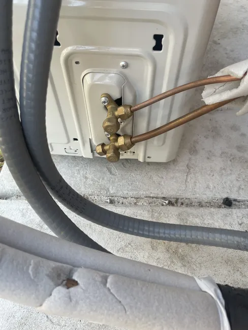 In Trophy Club, we repaired a mini-split system to stop refrigerant leaks and restored cooling comfort.