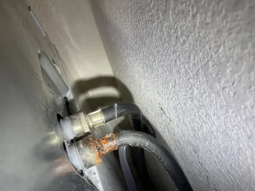 photo at Pleasant Hill, CA on Oct 22, 2025: A leaking laundry box required immediate attention to prevent further water damage. We replaced the