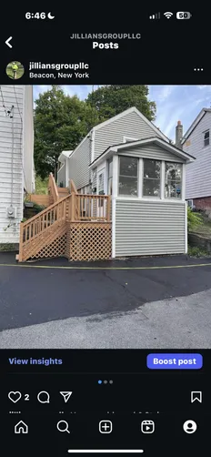photo at Beacon, NY on Jun 14, 2022: Dead trees posed a safety hazard for the property, and the overgrown gardens needed urgent attentio