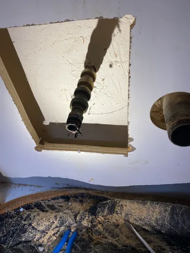 photo at Martinez, CA on Apr 02, 2026: A leaking kitchen shut-off valve was causing concern in the home. We promptly repaired and replaced