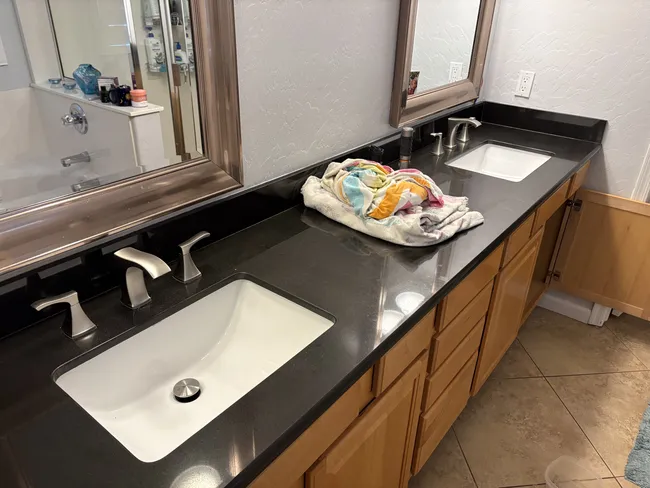 Master Bathroom Faucet Replacement