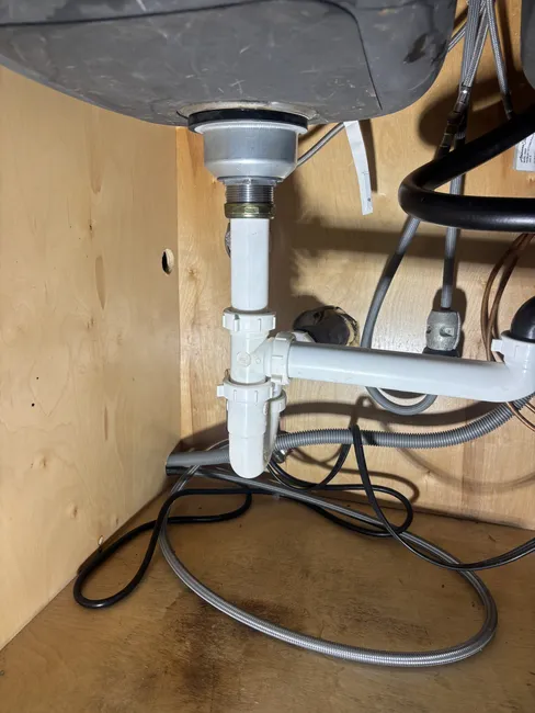 Basket Strainer, Dishwasher Air Gap & Camera Inspection