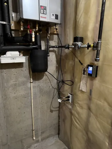 Replaced faulty gfci receptacle for tankless water heater