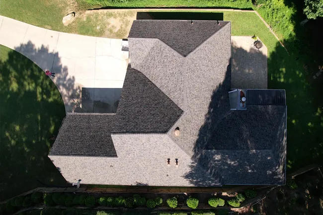 We got Calvin a full roof replacement paid in full by Allstate! Shingles - Owens Corning Duration (Peppercorn)
